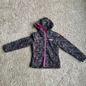 Girls fleece lined coat.